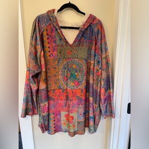 Like New- Natural Life Cozy Blanket Hoodie